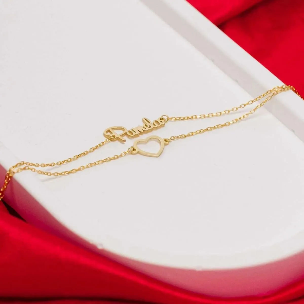 Custom Bracelet with Name 18K Gold Plated Personalized Name Ankle Bracelet Adjustable, Customized Beach Jewelry Gifts for Women Girlfriend