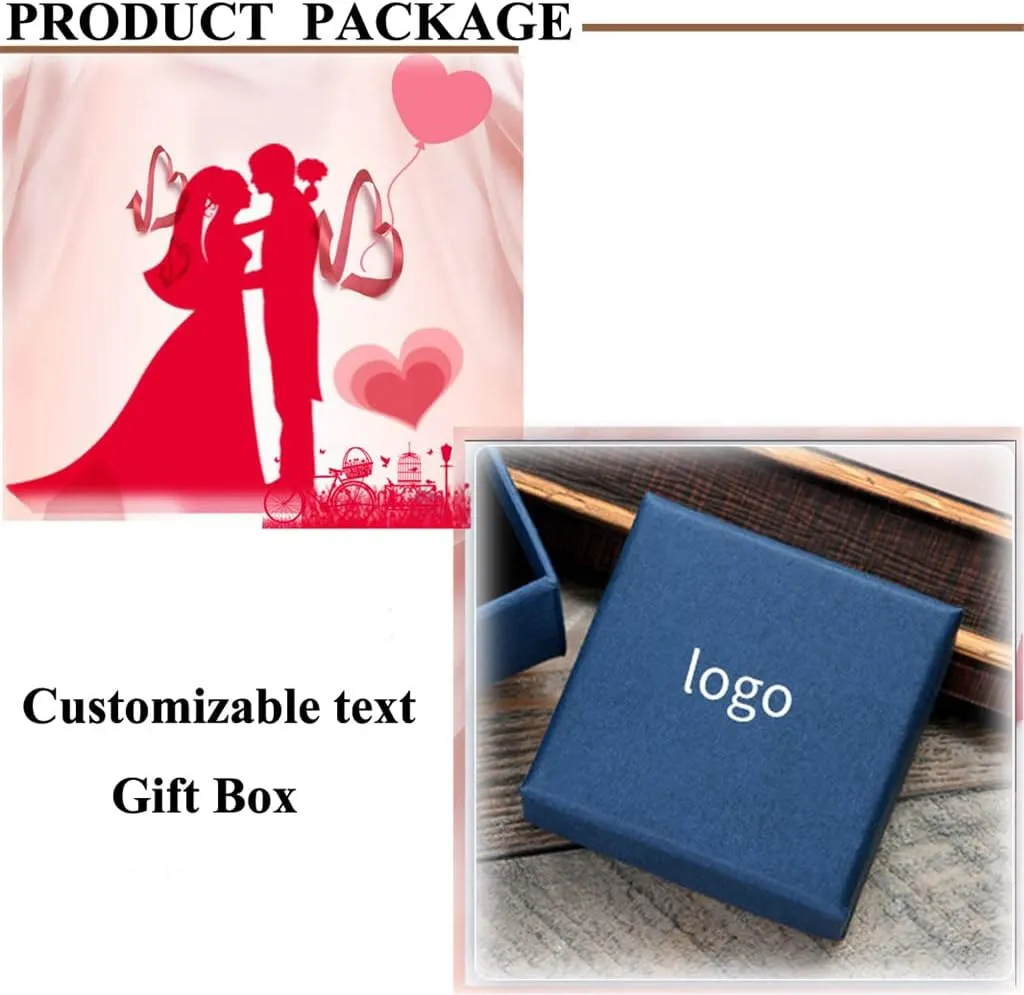 Customize Couple Rings Her Demon His Angel Custom Inside Ring Engraved Text Promise Anniversary Birthday Ring Titanium Steel 6MM 6-13#