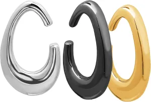 Ear Weights Gauges Heavy Hangers for Ear Tunnels Stainless Steel Weighted Ear Hangers Stretching Kits Gauges Replace Ear Tapers Set and Spirals Dangle Gauges Ear Plugs for Men and Women Size 2G fit Size 0G 00G