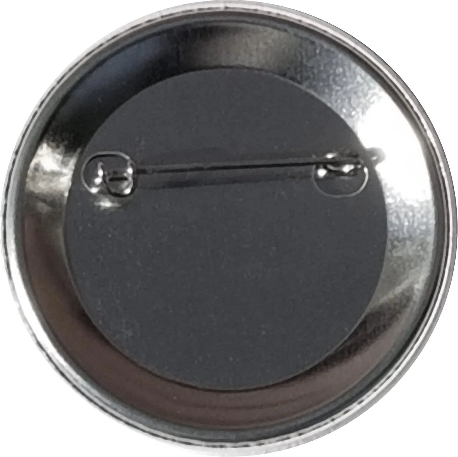 I Sign ASL pin: American Sign Language pinback button - standard size - single 2.25" pin (blue 2)