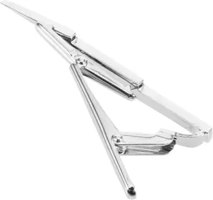 LIFKOME Suit Tie Clip for Men Sturdy Metal Necktie Clip Decorative Tie Clip for Wedding Party Banquet Present
