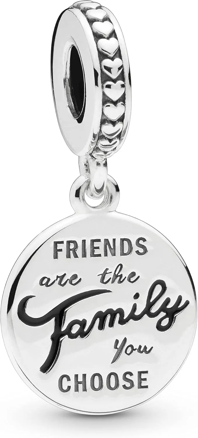 PANDORA Friends Are Family Dangle 925 Sterling Silver Charm - 798124EN16