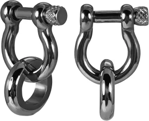 Stainless Steel Ear Hangers - Gauges & Plugs for Men & Women, Spirals, Hoops & Dangles, Sizes 6G to 00G